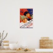 Sowjetunion - Rote Armee der Gewerkschaft 1924 Poster (Küche)