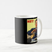 Sowjetunion - Russische Ussa-Propaganda ohne Alkoh Kaffeetasse (VorderseiteRechts)