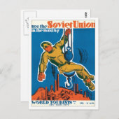 Sowjetunion - Russland Postkarte (Vorne/Hinten)