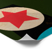 Sowjetunion Vintage Travel Poster (Ecke)