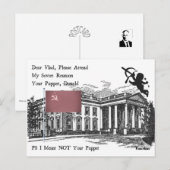 SowjetWiedersehen Haiku Postcard Postkarte (Vorne/Hinten)