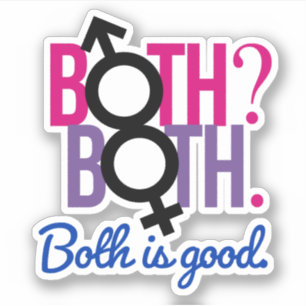 Sowohl. Sowohl? Beides ist gut Aufkleber