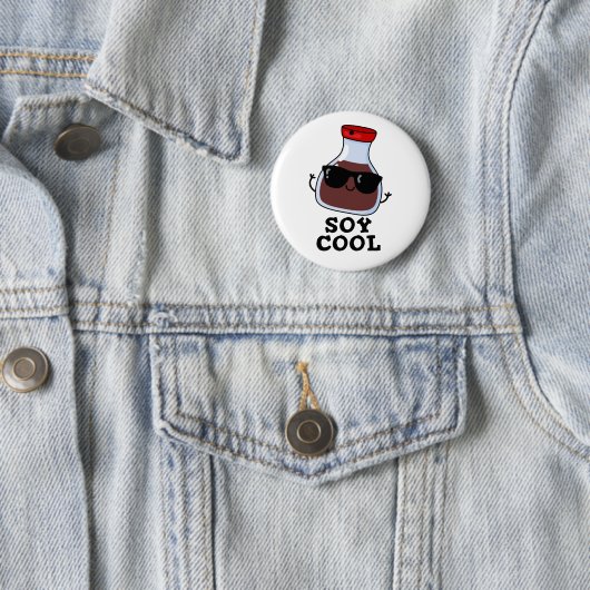 Soy Cool Funny Soy Sauce Puff Button (Beispiel)