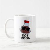 Soy Cool Funny Soy Sauce Puff Kaffeetasse (Links)