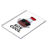 Soy Cool Funny Soy Sauce Puff Notizblock (Linke Seite)