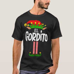 Soy El Gordito Elf Familiengruppe Matching in Span T-Shirt