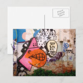 Soy en el mondo! postkarte (Vorne/Hinten)