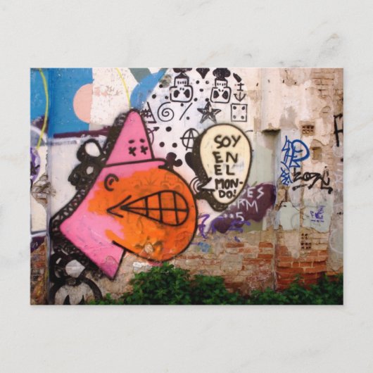 Soy en el mondo! postkarte (Vorderseite)