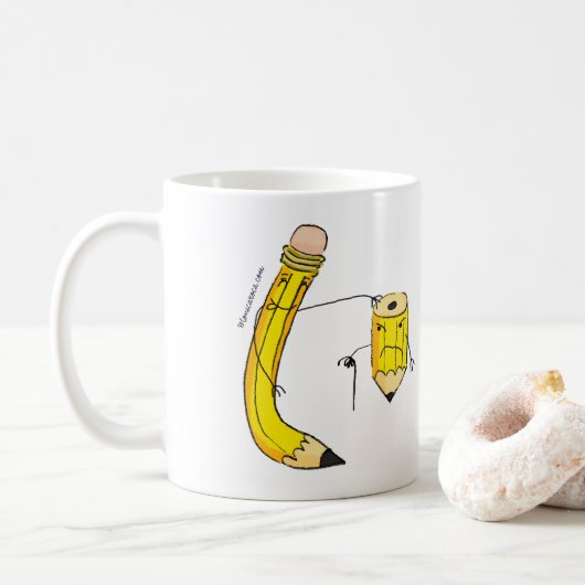 Soy ilustrador, no trabajo gratis kaffeetasse (Mit Donut)