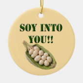 Soy In You: Eine Vegane Liebe-Geschichte, Keramik Ornament (Vorne)