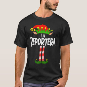Soy La Reportera Elf Familiengruppe in Spanien T-Shirt