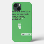 Soy Latté Case-Mate iPhone Hülle (Rückseite)