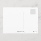 Soy mas timida que gewöhnt postkarte (Rückseite)