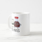 Soy Mates Funny Soy Sauce Puff Kaffeetasse (Vorderseite Links)