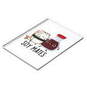 Soy Mates Funny Soy Sauce Puff Notizblock (Linke Seite)