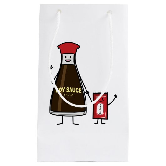 Soy Sauce Flasche Packet Kinder-Kondition asiatisc Kleine Geschenktüte (Vorderseite)