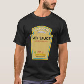 Soy Sauce Funny Costume Vegan T-Shirt (Vorderseite)