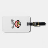 Soy Sauce Ramen Retro Pixel Art Gepäckanhänger (Vorderseite horizontal)