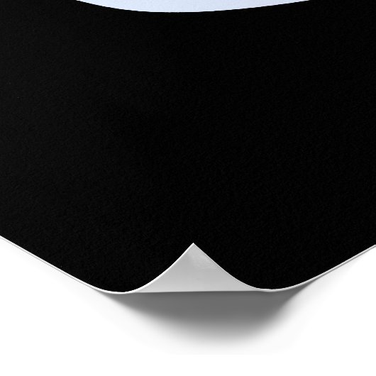 Soy Thankful Funny Soy Sauce Pun Dark BG Poster (Ecke)