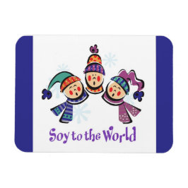 Soy to World Choir Magnet