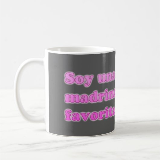Soy Una Madrina Favorita Kaffeetasse (Links)