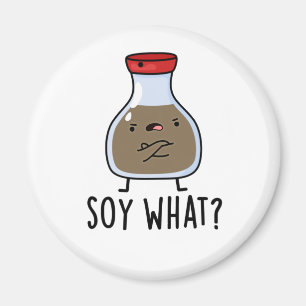 Soy Was Niedlich Soja Sauce Puff Magnet