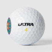 Soy Wax Candle Favor Golfball (Logo)