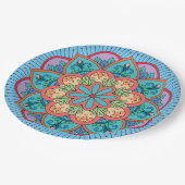 Soy Wax Candle Favor Pappteller (Schrägansicht)