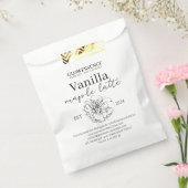 Soy Wax Candle Label Flower pack Geschenktütchen (Versiegelt)