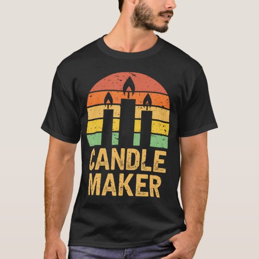 Soy Wax Lover Candle Makinga T-Shirt (Vorderseite)
