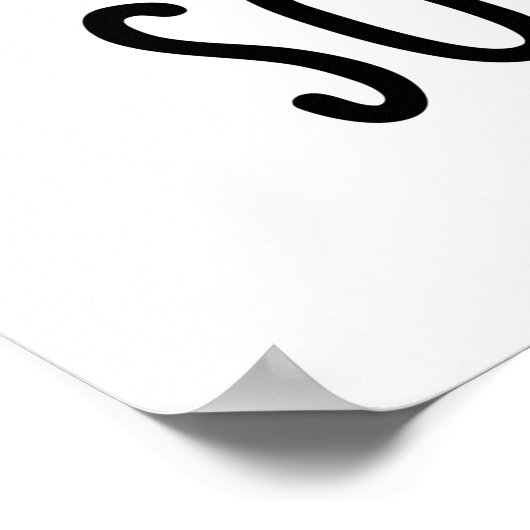 Soy What Funny Soy Sauce Puff Poster (Ecke)