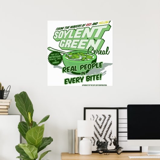 Soylent Green Cereal Poster (Heimbüro)