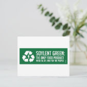 Soylent Green Postcard Postkarte (Stehend Vorderseite)