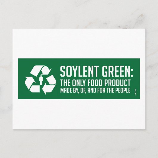 Soylent Green Postcard Postkarte (Vorderseite)