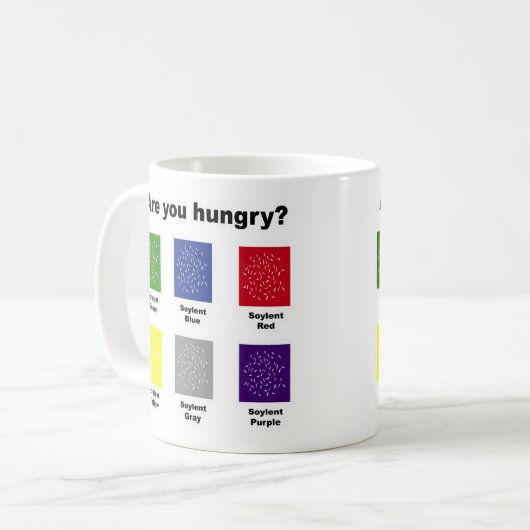 Soylent grüne Kaffee-Tasse Kaffeetasse (Vorderseite Links)