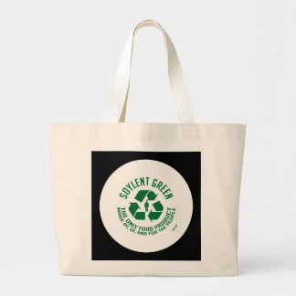 Soylent grüne Taschen-Tasche Jumbo Stoffbeutel