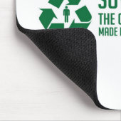 Soylent grünes Mousepad (Ecke)