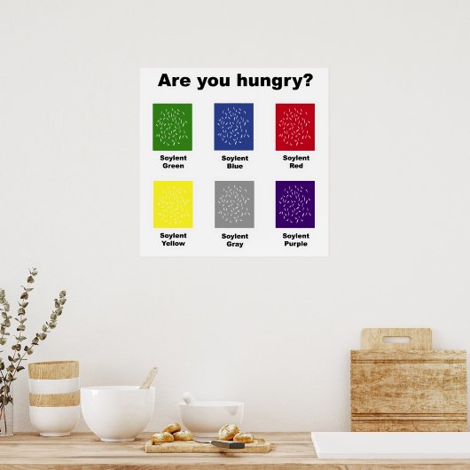 Soylent Poster (Küche)