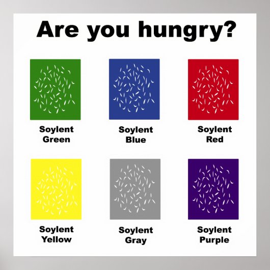 Soylent Poster (Vorne)