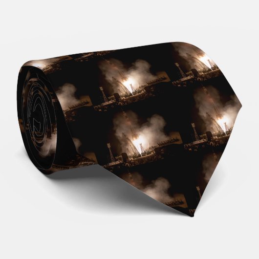 Soyuz Launch Krawatte (Gerollt)