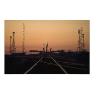 Soyuz-Launchpad Fotodruck