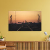 Soyuz-Launchpad Leinwanddruck (Insitu (Wohnzimmer))