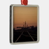 Soyuz-Launchpad Ornament Aus Metall (Rechts)