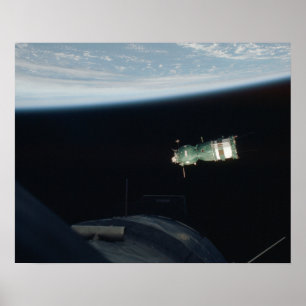 Soyuz Raumfahrzeug (Apollo--Soyuztest-Projekt) Poster