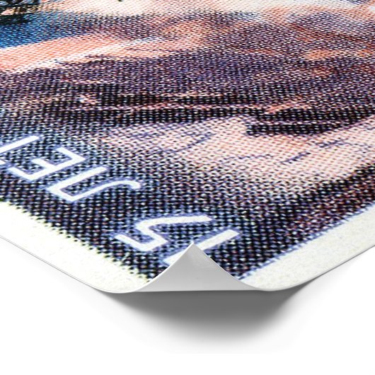 Soyuz Rocket Poster (Ecke)