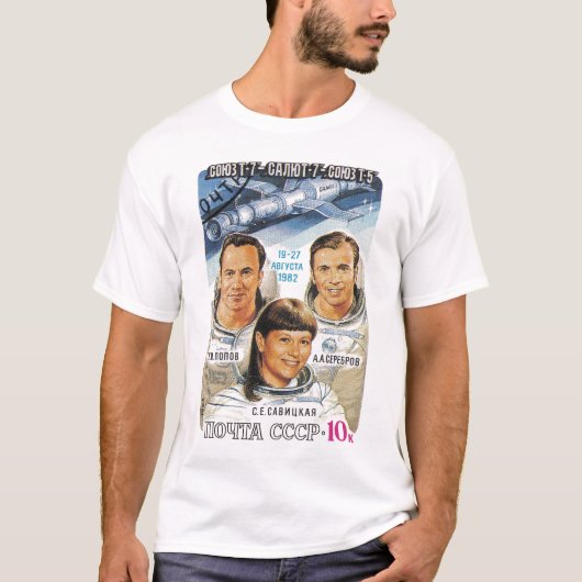 Soyuz T-7 T-Shirt (Vorderseite)