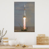 Soyuz TMA-13 Soyuz-FG Expedition 18 Launch Poster (Küche)