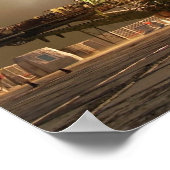 Soyuz TMA-5 Launch Poster Spaceship (Ecke)