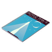 Soyuz TMA-5 Weltraumkunst Notizblock (Linke Seite)