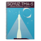 Soyuz TMA-5 Weltraumkunst Notizblock (Vorderseite)